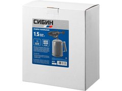 СИБИН 1.5 л, стальной эжектор, паяльная лампа (40670)