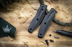 Накладки CityHunter & Urban из G10 Черные (старые версии)