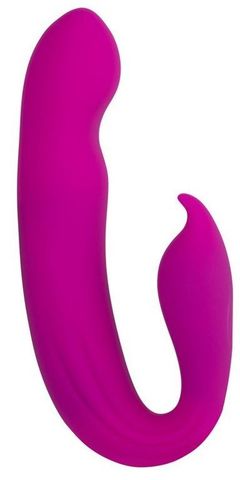 Розовый вибратор G-Spot Dual Stimulator with Rolling Ball - 17,1 см. - Howells 183315Rose