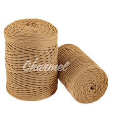 Gold polyester cord 4mm