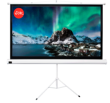 Экран для проектора S'OK SCPST-221x124 100'' 16:9 напольный, на треноге, матовый, белый