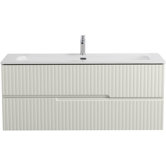 Cezares DUET-N-1200-2C-SO-AS-P DUET-N База под раковину подвесная с двумя выкатными ящиками, Альпака Брашированная, 1200x457x500 фото