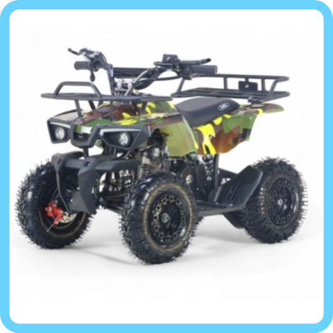Детский бензиновый квадроцикл RiverToys TIGER с электростартером