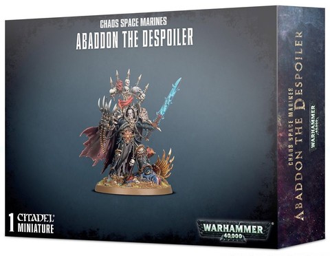 CHAOS SPACE MARINES ABADDON THE DESPOILER