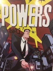 Powers #1 с автографом Брайана Майкла Бэндиса