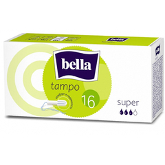 Тампоны Tampo Bella без аппликатора premium comfort Super16 шт/уп