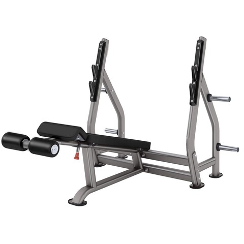 Олимпийская скамья с отрицательным наклоном для жима Smith Fitness DR-006B