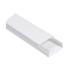 Кабель-канал IEK Ecoline, 12 x 12 мм, 2 м, белый