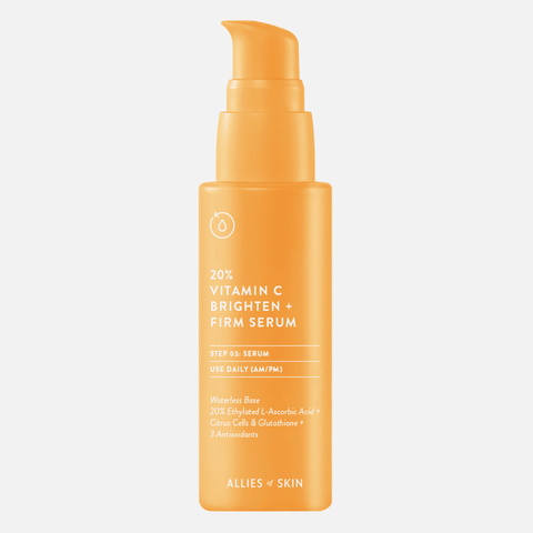 ALLIES OF SKIN 20% Vitamin C Brighten + Firm Serum Укрепляющая сыворотка с 20% витамином C, 30 мл