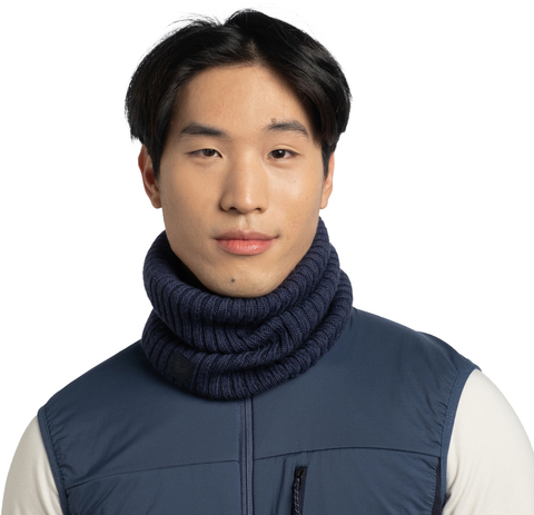 Картинка шарф-труба Buff Neckwarmer Knitted Norval Midnight - 2