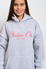 Толстовка женская оверсайз 