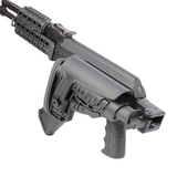 Пластиковый приклад на АК-74, DLG Tactical черный