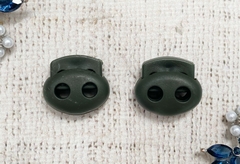 Фиксатор, р. 0,5х2,3 см, тёмный хаки