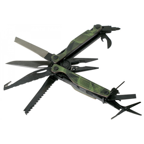 Мультитул Leatherman Charge Plus Forest Camo, 19 функций (832710) | Multitool-Leatherman.Ru