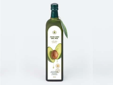 Масло авокадо рафинированное, Avocado oiL №1, 500 мл