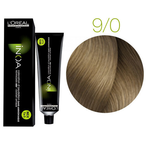 L'Oreal Professionnel INOA 9.0 (очень светлый блонд глубокий) - Краска для волос