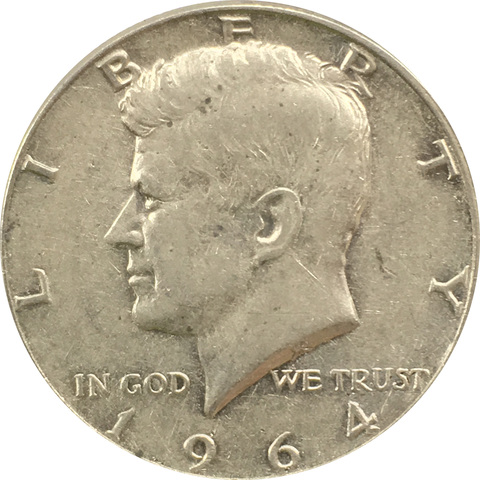 50 центов 1964 год. Кеннеди (без двора)