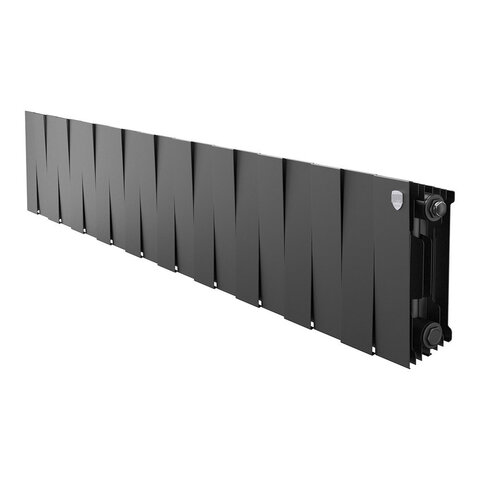 Royal Thermo PianoForte 200 Noir Sable, 20 секций - радиатор с подключением нижним правым