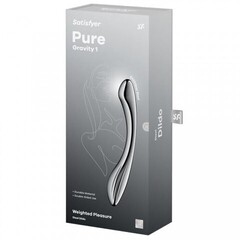 Фаллоимитатор Satisfyer Pure Gravity 1 (сталь)