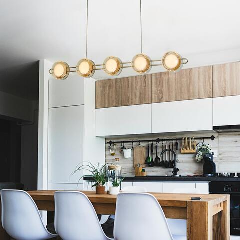 Подвесная светодиодная люстра Favourite Yo-yo 4334-8P