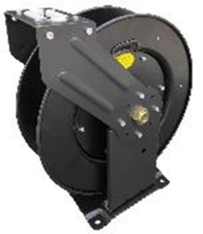 Барабан инерц. для шланга ВД, окраш. сталь, вместимость 5/16 15m, 200bar, 3/8внут-3/8внеш. (M-LB001)