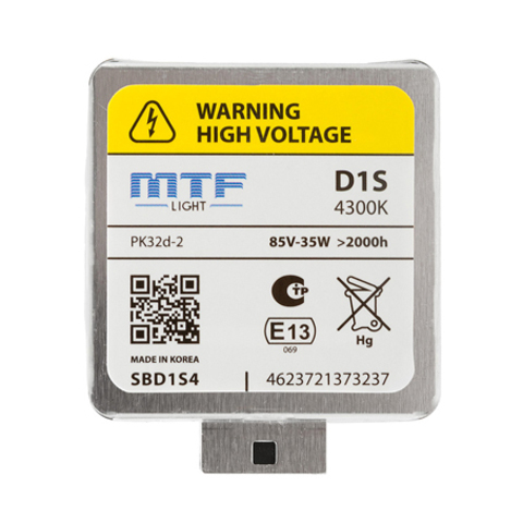 Лампа ксенон D1S (4300K) MTF Light Original