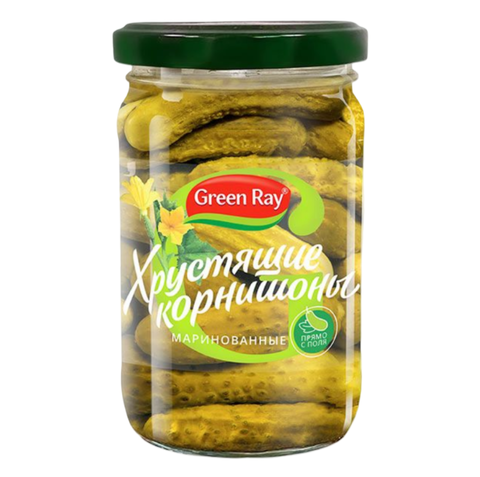 Корнишоны марин. 3-6 370мл