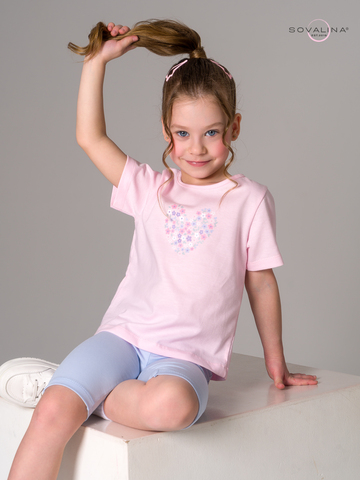 Костюм Актив розовый-голубой СЦ