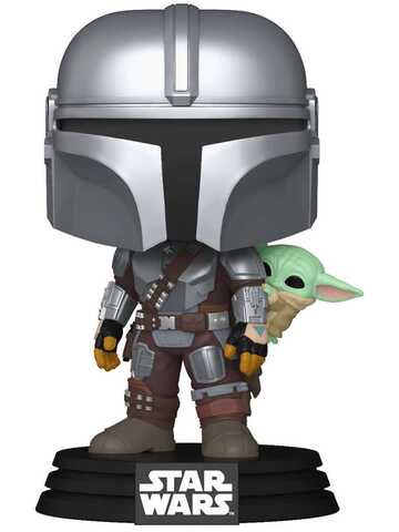 Фигурка Мандалорец и Грогу Funko POP! 818 Оригинал!
