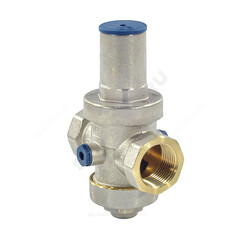Регулятор давления поршневой латунь 0233.1 Ду 32 Ру25 1 1/4" ВР Рн=1 - 5,5бар с выходом под манометр OR 0233.133