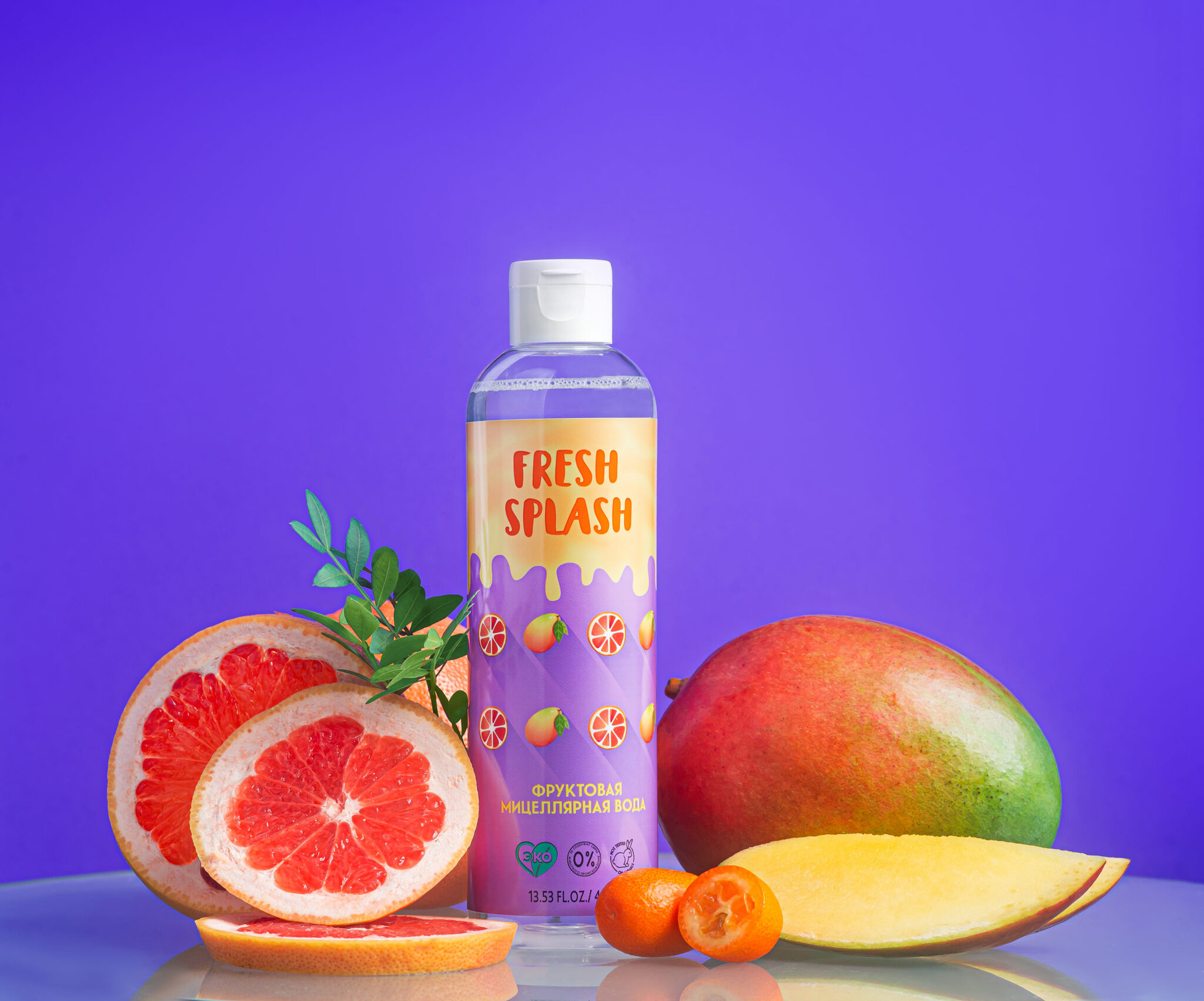 Bio World Fresh Splash Мицеллярная вода фруктовая, 400мл