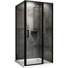 Abber Sonnenstrand AG04120BS-S90B Душевой уголок, 120x90x195, цвет: чёрный