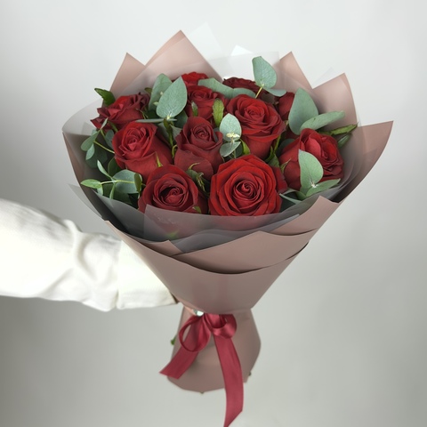 Букет цветов из 11 красных роз Ред Игл