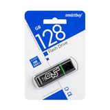 Флешка 128 GB USB 3.0/3.1 Smartbuy Glossy (Черный)