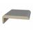 Перекладина наличника телескопическая 75х6х2050мм экошпон Серый
