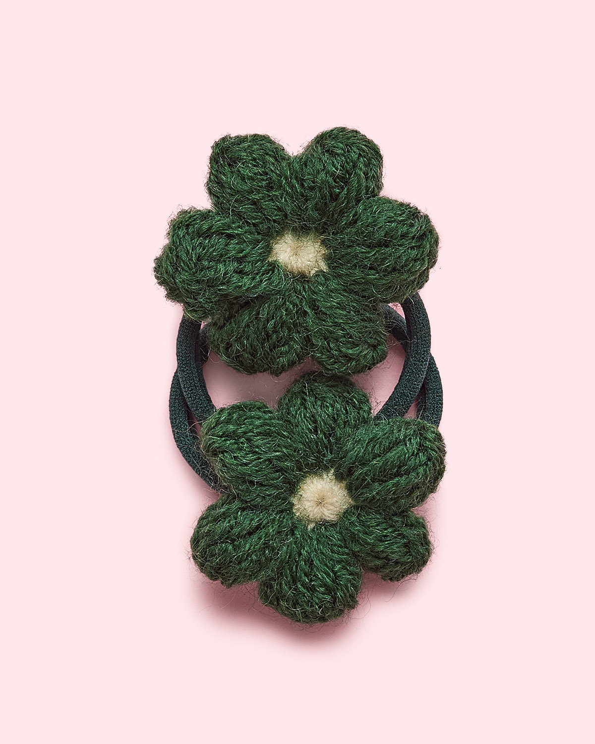 Вязаный бантик FLOWER (2 шт.)