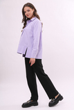 Рубашка для беременных 16302 сиреневый