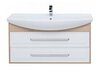 Aquanet 212629 Тумба с раковиной Aquanet Остин 120 дуб сонома/белый (212629)