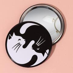 Зеркало «Кошки», d 7,5 см