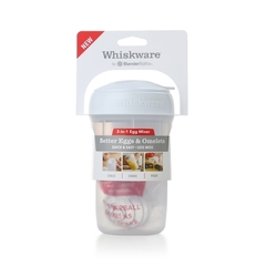 Шейкер-миксер для омлетов Whiskware белый/красный - 2