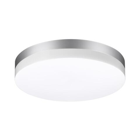 Уличный потолочный светодиодный светильник 358887 STREET NT22 серебро IP54 LED 4000К 30W 220V OPAL