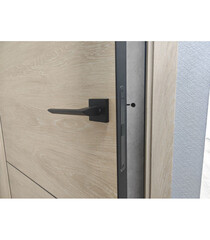 Межкомнатная дверь VFD (ВФД) URBAN 2 Sand Vellum BLACK MOULD / BE
