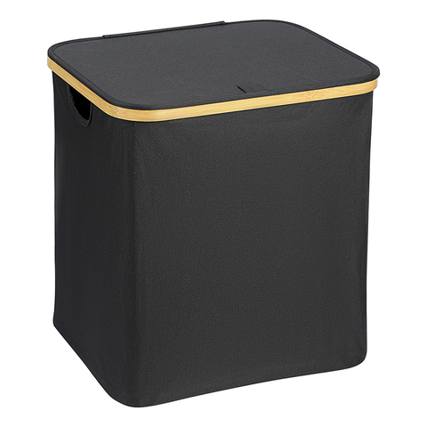 Корзина для белья 40x33x43см Smart Solutions Neat Mid черная