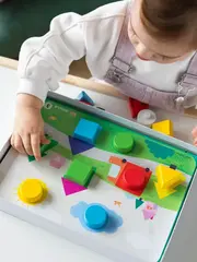 Деревянная мозаика для малышей 