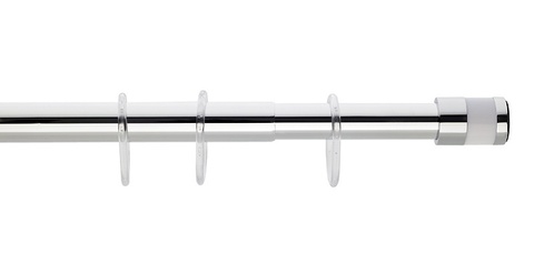 Карниз для ванной комнаты Grekon 120-220 cм 1240-220GLW