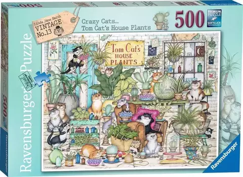 Puzzle Linda J.Smith Plant Shop 500 pcs