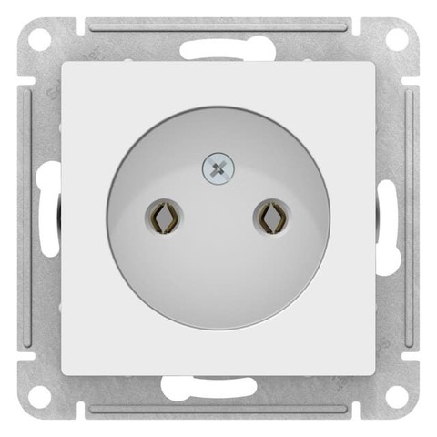 Розетка без заземления, 16А. Цвет Лотос. Schneider Electric AtlasDesign. ATN001341