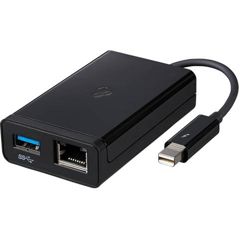 Разветвитель портов Kanex Thunderbolt 2 to Ethernet + USB 3.0 Adapter переходник