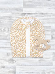 Пелёнка-кокон Mjölk Sand Leopard