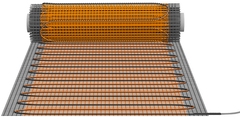 Теплолюкс ProfiMat тёплый пол 900 Вт (0,5 х 10 м) - мат нагревательный